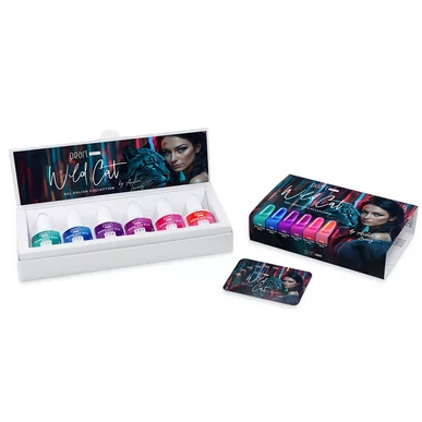 Set 6 oje semipermanente Pearl Nails, Wild Cat
