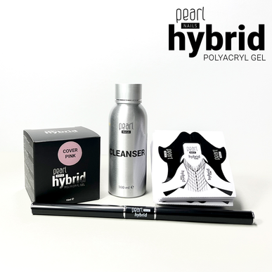 Kit unghii cu hybrid polyacryl gel Pearl Nails - 03