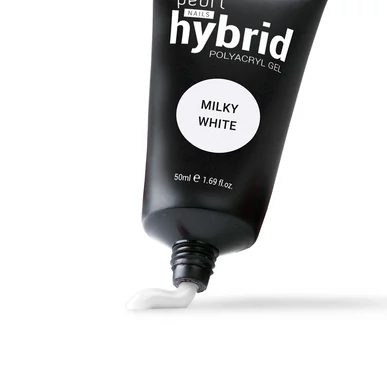 PolyAcryl Gel Hybrid Pearl Nails Milky White 50 ml 