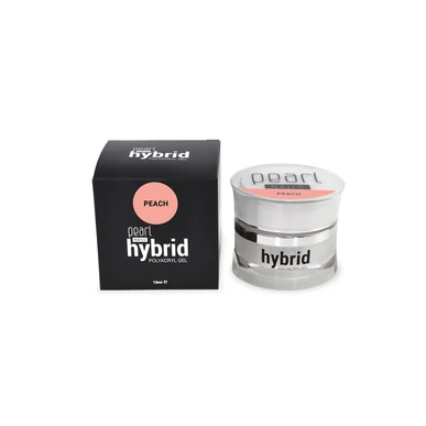  PolyAcryl Gel Hybrid Pearl Nails Peach 15 ml