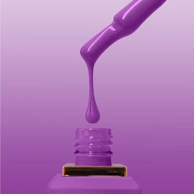 Ojă semipermanentă premium mov liliac allure 110 - Dark Orchid