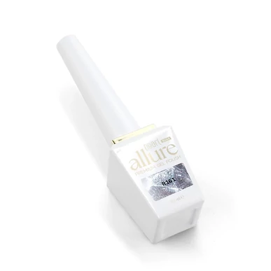 Ojă semipermanentă allure premium argintiu cu efect reflectorizant G161