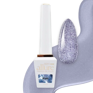 Ojă semipermanentă allure premium gri metal cu efect reflectorizant R163