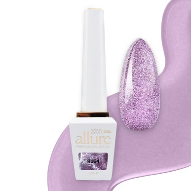Ojă semipermanentă allure premium mov cu efect reflectorizant R164