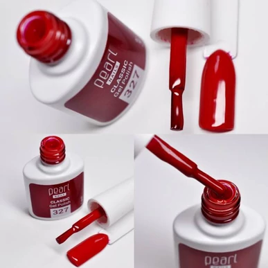 Ojă semipermanentă Roșu Pearl Nails Classic Gel Lac 327