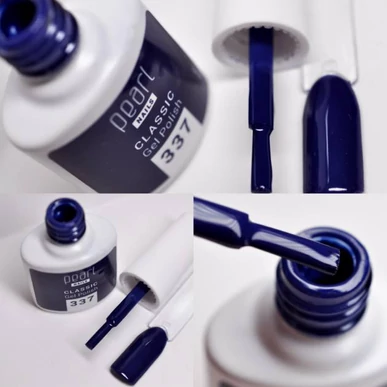 Ojă semipermanentă Albastru Închis Pearl Nails Classic Gel Lac 337