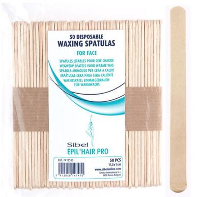 Spatule lemn pentru ceară 50buc