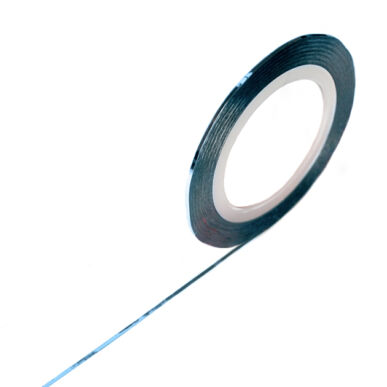 Bandă decorativă unghii 1mm - albastru deschis