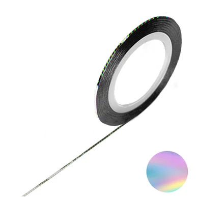 Bandă decorativă unghii 1mm - holo