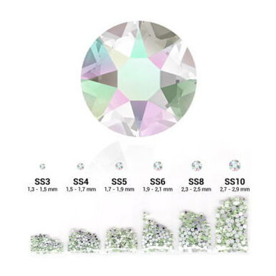 Set cristale decorative 6in1 - Crystal Aurora Boreale
