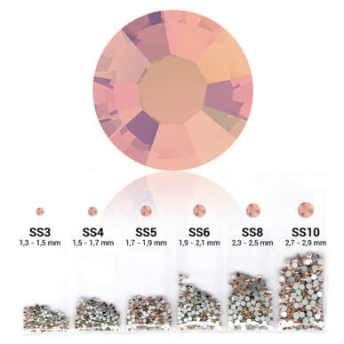 Set cristale decorative unghii 6in1 - Light Peach