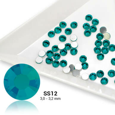 Cristale Unghii Pearl Nails SS12 Blue Zircon - Albastru-Turquaz