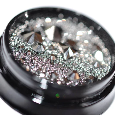 Mix Caviar Unghii metalic 2