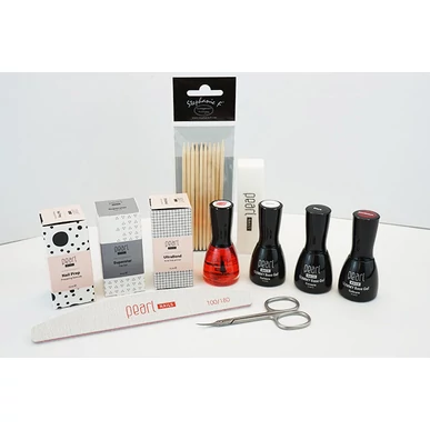 Kit unghii cu gel construcție cu rubber base fără lampă PROMOȚIE 004