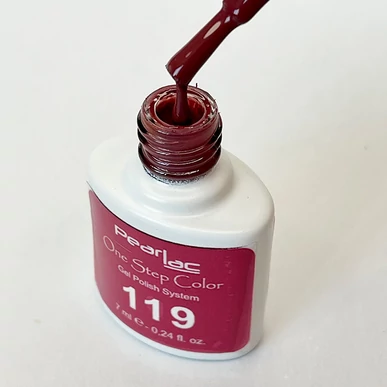 Oja semipermanenta 3 in 1 One Step Color Pearl Nails Mov 119