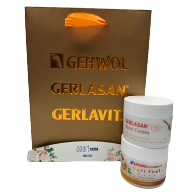 Set cadou creme cu Miere - mâini și picioare hidratate