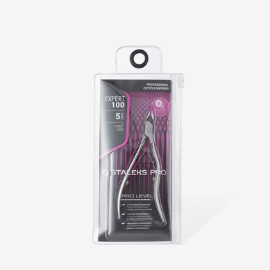 Clește profesional pentru cuticule Staleks Pro Expert 100/5