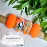Imagine 4/4 - Bază Rubber Gummy Pearl Nails Portocaliu Neon 15 ml