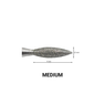 Capăt de freză diamant de tip flacără, 9mm Capăt de freză diamant de tip flacără, 9mm