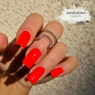 Imagine 2/2 - Ojă semipermanentă Portocaliu Neon Pearl Nails Classic Gel Lac 342