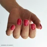 Ojă semipermanentă Roșu Pearl Nails Classic Gel Lac 384