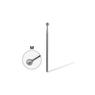 Capăt de freză diamant tip bilă, 3mm Capăt de freză diamant tip bilă, 3mm
