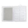 Imagine 2/3 - Tipsuri reutilizabile Coffin PolyAcryl Hybrid Cutie 120 Buc