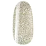 Imagine 1/2 - Ojă semipermanentă Pearl Nails Classic Gel lac Glitter Argintiu 827