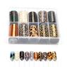 Box Folie de transfer unghii 10in1 - Animals Box Folie de transfer unghii 10in1 - Animals