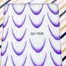 Imagine 3/3 - Sticker pentru degrade/ombre french mov