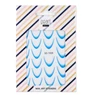 Imagine 2/3 -  Sticker pentru degrade/ombre french albastru deschis