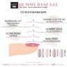 Imagine 2/6 - Bază Rubber Gummy Pearl Nails Cover Pink 15 ml