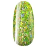 Imagine 1/3 - Color Gel UV Verde cu Sclipici Pearl Nails 431