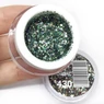 Imagine 3/3 - Color Gel UV Verde Strălucitor Pearl Nails 430