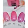 Oja semipermanenta Unicorn 504 gel lac - Roz bonbon strălucitor Oja semipermanenta Unicorn 504 gel lac - Roz bonbon strălucitor