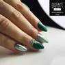 Imagine 2/4 - Gel colorat Verde cu sclipici intens Pearl Nails 5 ml 807
