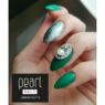 Gel colorat Verde cu sclipici intens Pearl Nails 5 ml 807