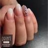 Imagine 2/3 - Unghii babyboomer/ latte realizate cu hybrid polyacryl