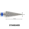 Imagine 2/2 - Capăt de freză conic din carbid - Cross Cut (cu tăietură dublă) - Standard