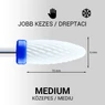 Imagine 1/2 - Capăt de freză în formă de flacără pt. dreptaci - Medium