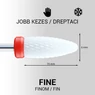 Imagine 1/2 - Capăt de freză în formă de flacără pt. dreptaci - Fine