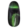 Imagine 2/4 - 5D Galaxy Cat Eye Powder - Green-purple cu magnet