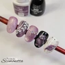 Imagine 6/6 - Ojă semipermanentă Cat Eye Disco Pearl Nails Violet gel lac 7ml 724