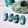 Imagine 3/4 - Ojă semipermanentă verde Pearl Nails Matte Stone 602