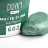 Ojă semipermanentă verde Pearl Nails Matte Stone 602