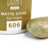 Ojă semipermanentă Matte Stone 606 - auriu