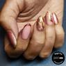 Ojă semipermanentă Matte Stone 605 - rosegold Ojă semipermanentă Matte Stone 605 - rosegold