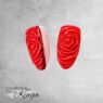 Gel color 3D Roșu Emboss Pearl Nails 5ml