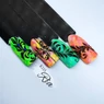 Imagine 3/4 - Gel color 3D Negru Emboss Pearl Nails 5ml