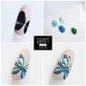 Imagine 4/6 - Gel color 3D Alb Emboss Pearl Nails 5ml